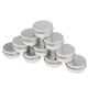 thumbnail image 1 of 10x Bálsamo labial de aluminio Tarros de hojalata Tarro de crema Recipientes de almacenamiento de botellas - B-10ML-4 x 1.4cm , B A-10ML-3.5 x 1.8cm Salvador Latas cosméticas vacías, 1 of 6
