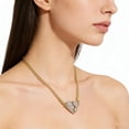 thumbnail image 2 of Sentmoon Necklaces for Women Dainty Necklace Magnetic Patchwork Necklace Multi-layer-studded Magnet Necklace Heart-shaped Necklace Temperament Clavicle Chain, 2 of 4