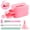Pink, variant on Dip Powder Recycling Tray System, Nail Dip Powder Storage Tray with Cleaning Brush, Container for Glitter, Pink