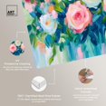 thumbnail image 4 of Blossoms of a Pink Dream Canvas Colorful Floral Art by Art Remedy, Gallery Wrapped, 24" x 16", 4 of 7