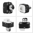 thumbnail image 1 of Greensen Black&Chrome Car Rearview Mirror Switch Knob For Audi A2 A3 A4 A6 4F0 959 565, Rearview Mirror Switch Knob, Sideview Mirror Knob, 1 of 8