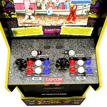 Arcade1Up - Street Fighter Legacy Edition Arcade with Riser & Lit Marquee
