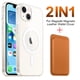 thumbnail image 2 of Funda de carga inalámbrica magnética para Magsafe para iPhone 14 11 13 12 Pro MAX Plus Mini XR XS 8 7 SE 2020, tarjetero Apple Tan Jianjun unisex, 2 of 2