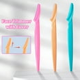 thumbnail image 2 of EXLEAF 2026 New Face Razors for Women,Eyebrow Razor for Trimming and Shaping,Multipurpose Exfoliating Women'S Facial Razors and Hair Shaper Remover Face Shavers Trimmer with Cover, 2 of 7