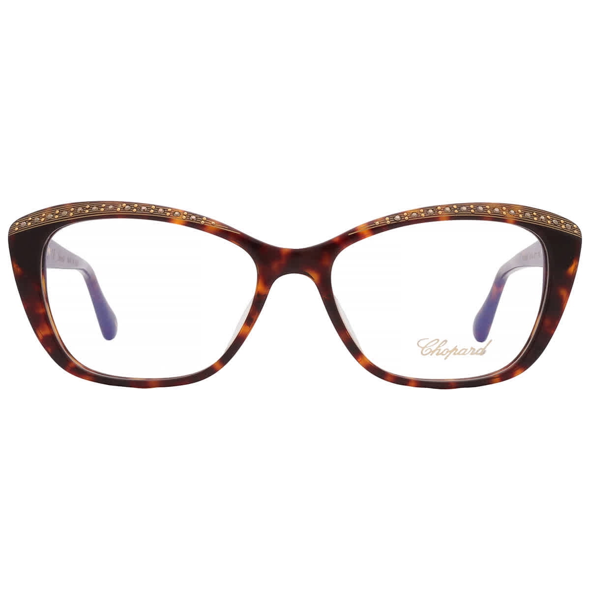 Chopard VCH276S 700Y Women's Cat Eye Frame Demo Lens Eyeglasses