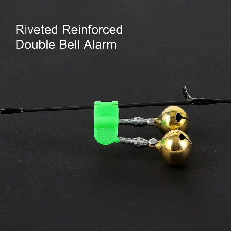 Lightweight Fishing Bell Alert Dual Bells Fluorescent Fishing