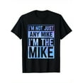 thumbnail image 1 of Camiseta divertida personalizable "Soy Mike" - Algodón suave, ideal para salidas informales y citas nocturnas. Camisetas de ocio., 1 of 7