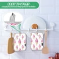 thumbnail image 4 of Yayeee Pot Holders Kitchen Heat Resistant with Pockets 7"x9.8" Cotton Oven Cooking Hot Pads, Pink Cartoon Ice Cream, 4 of 7