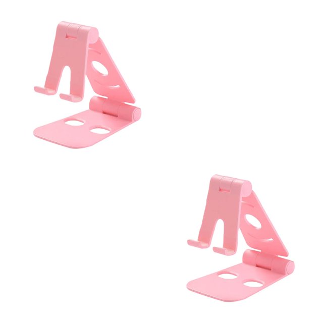 jesticaly WQ-02 Support Réglable pour Téléphone de Bureau Tablette Support Support pour Téléphone Or Rose 2 Ensembles