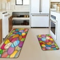 thumbnail image 2 of Easter Kitchen Carpet, Non-Slip Water Absorbent Entrance Door Mat, Festival Decorative Floor Mat, Quick Drying Washable Area Rug for Living Room Bathroom, 2 Piece Set (15.7x23.6 in + 15.7x47.2 in), 2 of 10