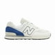 thumbnail image 1 of Size 7.5 - 574 'White Royal Blue' (New Balance), 1 of 6