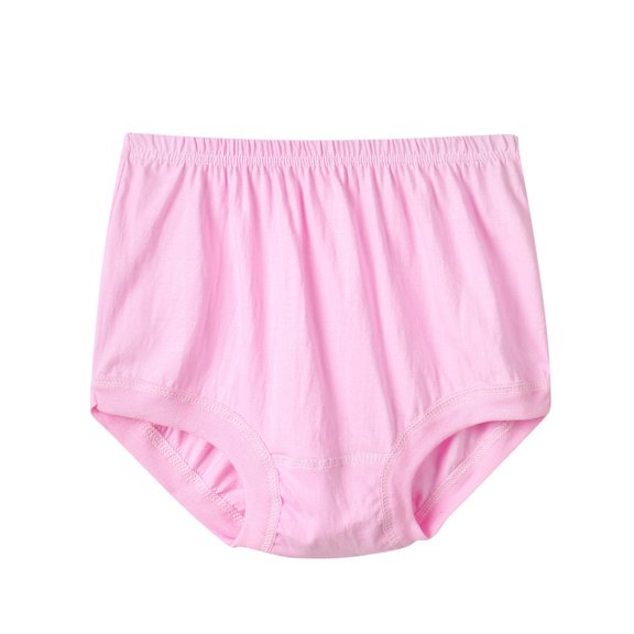 Ruimatai Women's Underwear Cotton Comfortable Loose Fit Breathable Soft Elastic Waistband Middle Aged Plus Size Panties