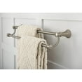 thumbnail image 2 of Moen YB6422 Belfield Brushed Nickel 24" Double Towel Bar, 2 of 5