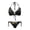 Gold, variant on chaqlin Bohemian Tribal & Cowhide Print Halter Triangle Bikini Set - Sexy Tie Side Two Piece Swimsuit for Beach & Pool Vacations