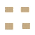thumbnail image 4 of Monstrate Paquete de 100 forros para freidora de aire, microondas, hamburguesa, galleta, papel de aceite, antiadherente, panadería doméstica, suministros Cocina y Comedor 20.2x24.2 cm Monstrate HA072063-04, 4 of 6