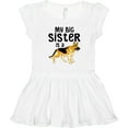 thumbnail image 3 of Inktastic My Big Sister is a German Shepherd Girls Toddler Dress, 3 of 5
