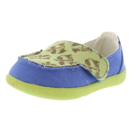 

Zooligan Pop Loafer Racoon Infants Shoes Size 9 Color: Blue/Lime