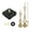 Golden seconds, variant on Clock Movement High Torque for DIY Clock Quartz Clock Movement Mechanism Replace