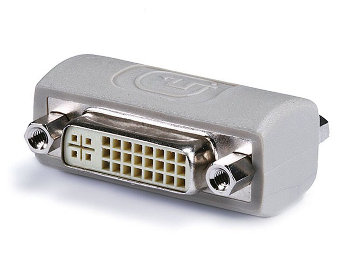 DVI Coupler (Female to Female), Connect two DVI male cables together or