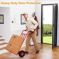 thumbnail image 3 of Clear Runner Rug 3'x10' for Hallway – Non Slip Waterproof Vinyl Carpet Protector, Plastic Floor Mat Runner for Kitchen, Entryway, Laundry, Indoor Outdoor High Traffic Areas, 3 of 7