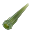 thumbnail image 4 of 400 Uds. Agujas dispensadoras de líquido de pegamento con cabeza de alfiler cónica de plástico verde 14G, 4 of 5