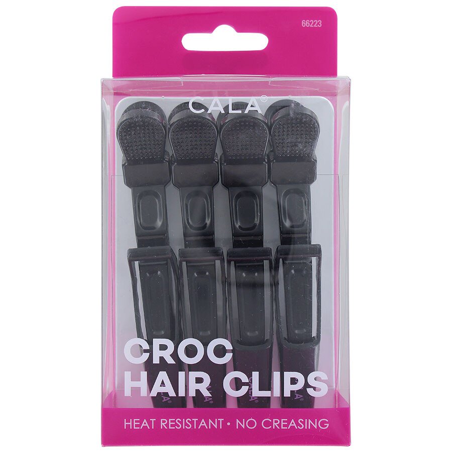 Cala Croc Hair Clips - Black - Walmart.com - Walmart.com