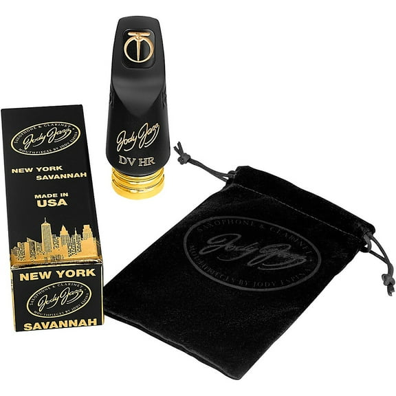 JodyJazz DV HR Alto Saxophone Mouthpiece 5 Black