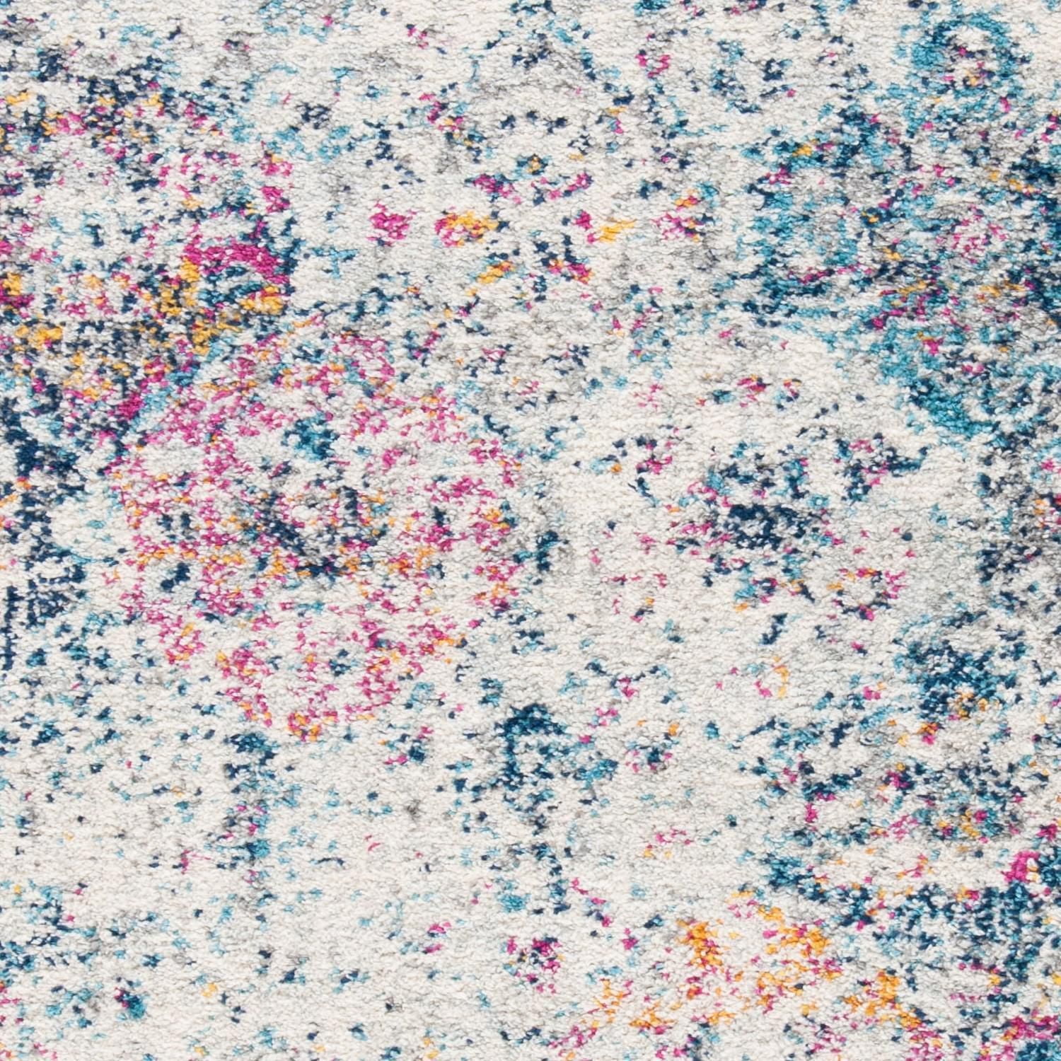 SAFAVIEH Madison Judith Geometric Floral Area Rug