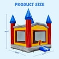 thumbnail image 4 of GOOSH Inflatable Bounce house, Big Bouncy House with 2 Pcs 580W Blower, Kids Bounce House 13 Feet for Kids with Basketball Hoop, Bouncing Castle with Large Jumping Area for Indoor Outdoor Party, 4 of 7