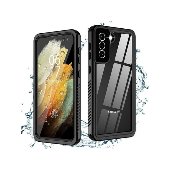 Samsung Galaxy S21 Case Waterproof, Dustproof Shockproof Case with Built-in Screen Protector, Full Body Underwater Protective Cover for Samsung S21 5G 6.2 Inch