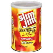 Slim Jim: Original Beef Jerky Strip, 3.8 oz