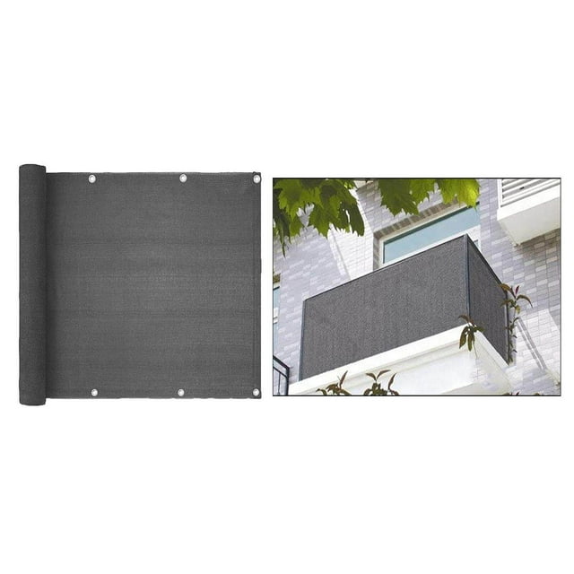 fastboy Écran de Confidentialité Commercial Coupe-Vent pour Balcon Patio Piscine Gris