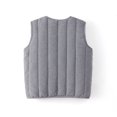 thumbnail image 6 of LYMAYTER Girls Boys Sleeveless Vests for Kids Baby Solid Color Bottoming Tank Toddler Fall Winter Warm Waistcoat 3-10+ Years, 6 of 10