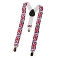 thumbnail image 1 of lionlar 3-6pack Unisex Printed Webbing Suspender Adjustable Galluse for Child Stars & 3 Pcs, 1 of 9