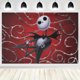 thumbnail image 2 of Tapiz de Pesadilla antes de Navidad, divertido tapiz de pared de 3 x 5 pies, tapiz artístico para decoración del hogar, tapiz para dormitorio universitario, sala de estar, decoraciones para el hogar, 2 of 7