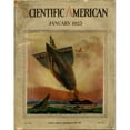 thumbnail image 2 of Scientific American Cover from 1925 showing a dirigible docking to a ship at sea. Poster Print, 2 of 4