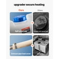 thumbnail image 4 of VEVOR Diesel Heater, 8KW, DC 12V/24V, Portable Diesel Air Heater with Remote Control and LCD Screen, Fast Heating Low Noise, 2.6 Gal Large Fuel Tank for Vehicles, Vans, RVs, Campers, and Trucks, 4 of 9