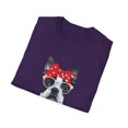 thumbnail image 4 of Retro Boston Terrier Dog Owner Gift	Vintage Funny Bostie Mom Cool Mama Graphic Men Women Unisex Softstyle T-Shirt, 4 of 4