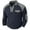 Navy, variant on Mens Mock Neck Sweatshirt Trendy Long Sleeve Casual Pullover with Chest Pocket