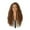 B, variant on XIAQUJ Bun Hair Extensions Synthetic Buns Synthetic Braids African Puff Buns Drawstring Ponytails Faux Ponytail Clip on Ponytail Wigs Black Women Hair Extensions Women's Buns Black