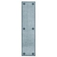 thumbnail image 2 of Baldwin 2121 3 Inch x 12 Inch Solid Brass Square Edge Push Plate, Satin Black, 2 of 7