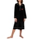 thumbnail image 1 of Gibobby Pijama algodón mujer Camisón De Mujer Otoño E Invierno Manga Larga Acolchado Y Engrosado Pijamas Sueltos De Tamaño(Negro,M), 1 of 5
