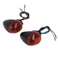 thumbnail image 3 of Front Turn Signal Lights, Rugged Easy To Install Break Proof Motorbike Indicator Light  for Motorcycle Yellow,White,Black, 3 of 7
