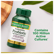 2 Pack - Nature's Bounty Probiotic Acidophilus Tablets, 120 Each
