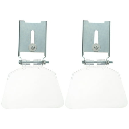 

2pcs Bench Grinder Eyeshield Stainless Steel Attachment Grinder Tool Shield