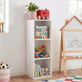 thumbnail image 3 of Mifurn 3-Tier Bookshelf Open Shelf Bookcase, White, 3 of 12