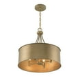 thumbnail image 4 of 4-Light Pendant in Brushed Gold, 4 of 6