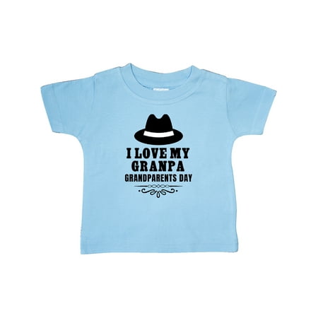 

Inktastic Grandparents Day I Love My Granpa Gift Baby Boy or Baby Girl T-Shirt