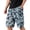 Blue-6064BB, variant on Hearthz Camo Mens Cargo Shorts Relaxed Fit Breathable Men's Running Athletic Shorts Hiking Camping Shorts Men with Zipper Pocket