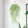 thumbnail image 3 of Taotanxi Artificial Hanging Plants Fake Hanging Vines Boston Fern Greenery Hanging Wall Plants for Home Room Garden Wedding Outside Decoration (White), 3 of 6